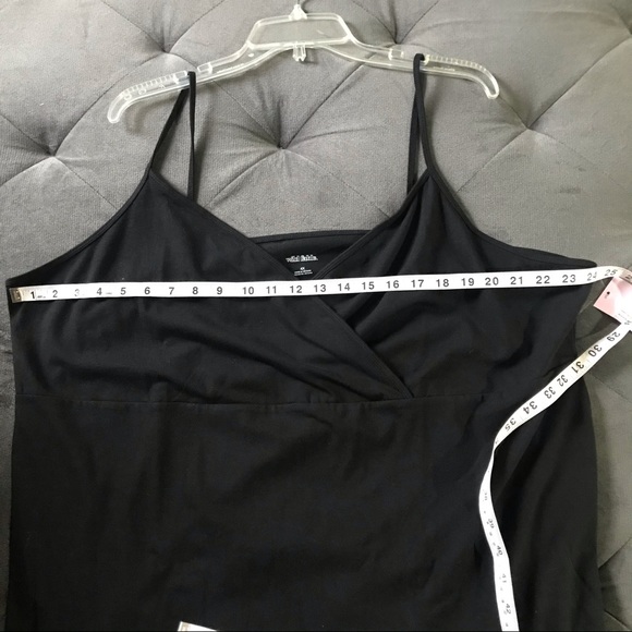 Wild fable black strappy v-neck bodycon dress size 4X NWT - Picture 3 of 4